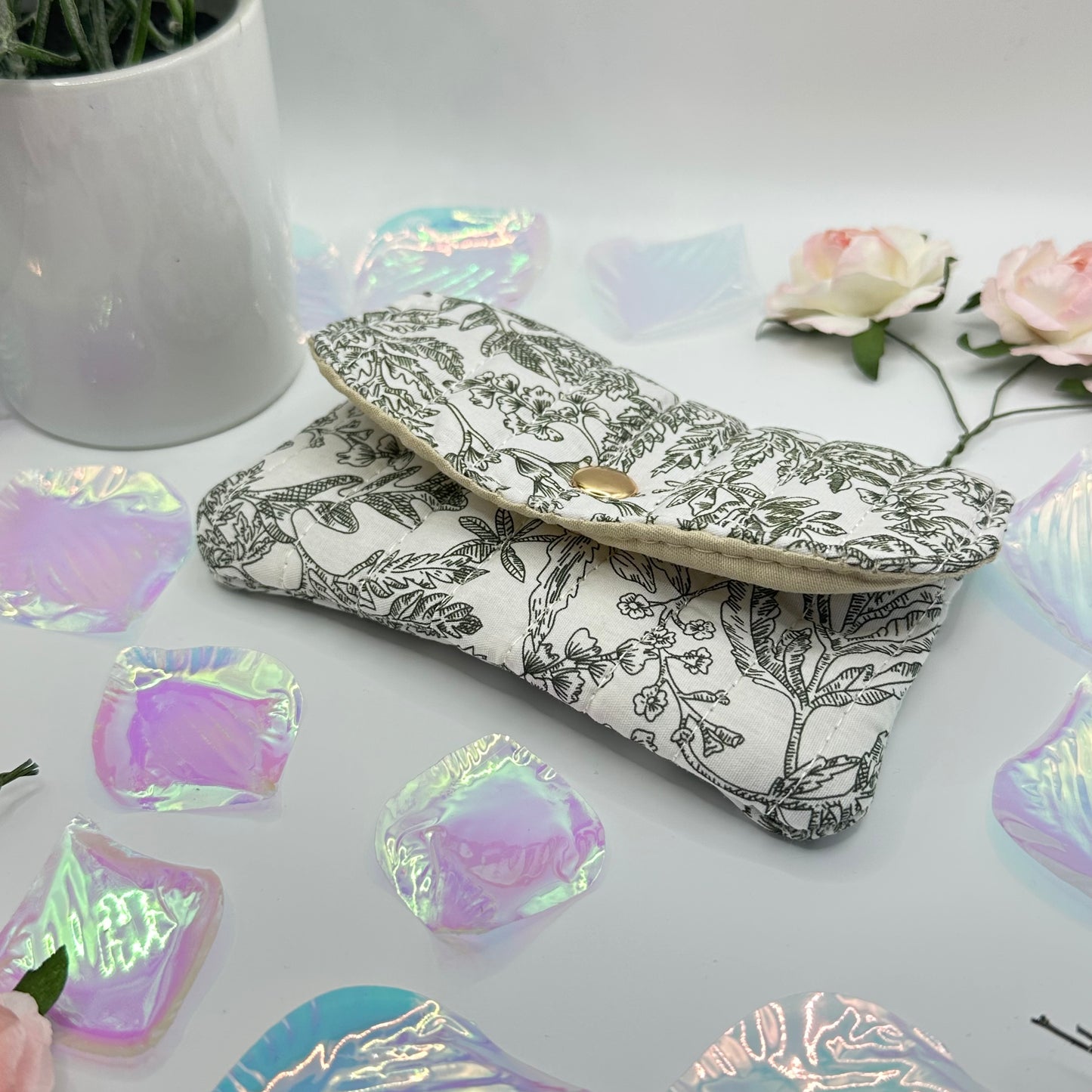 Petit porte-monnaie en tissu