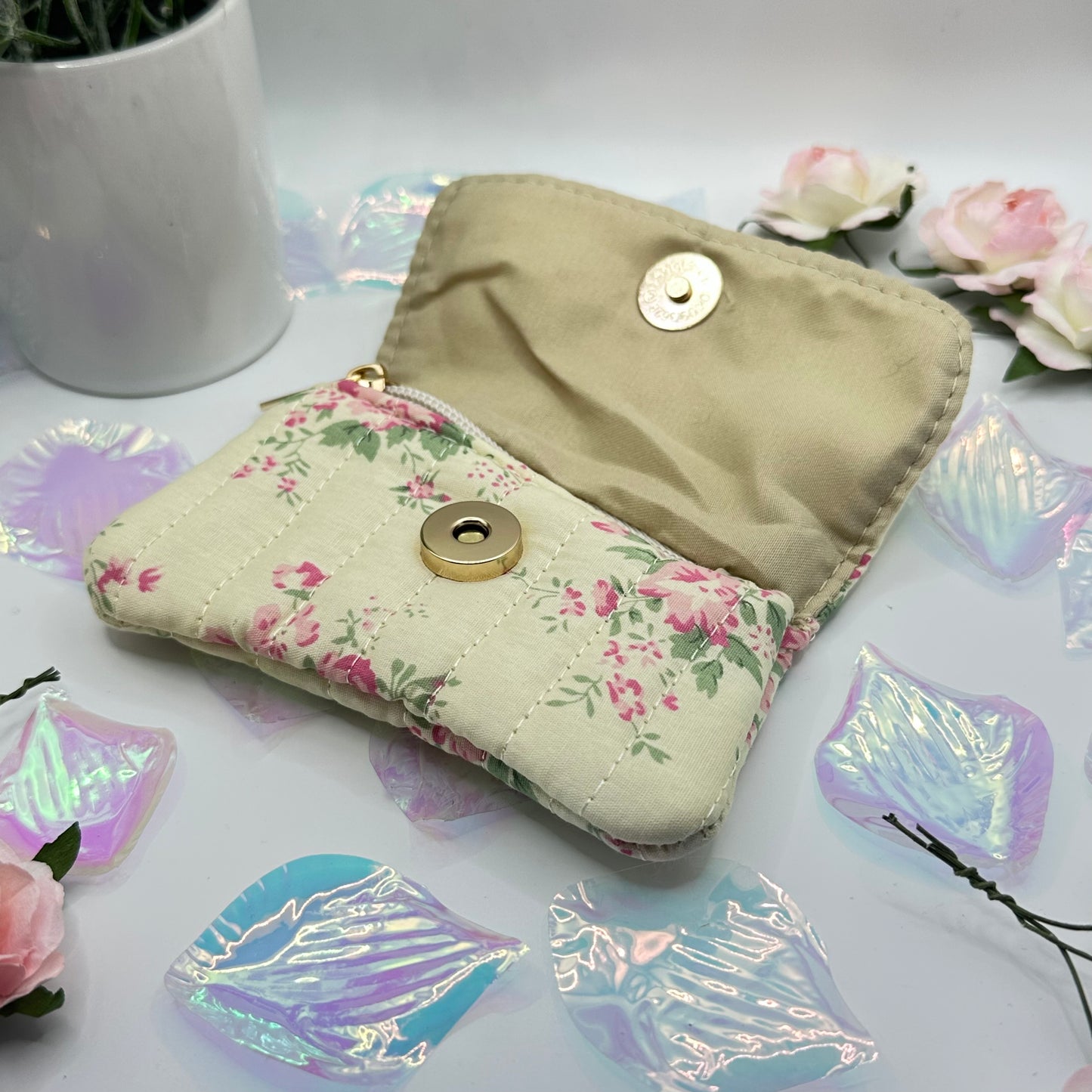 Petit porte-monnaie en tissu