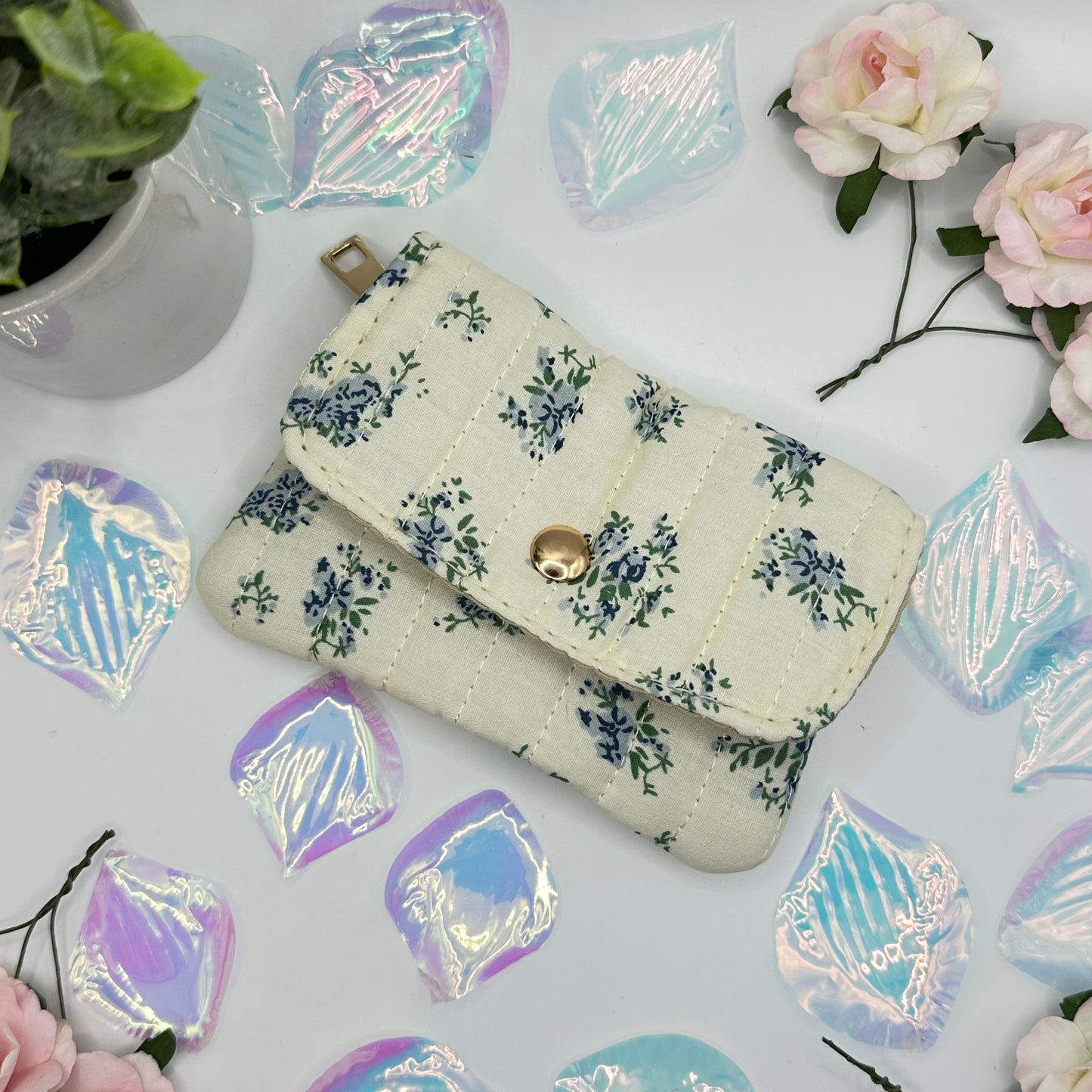 Petit porte-monnaie en tissu