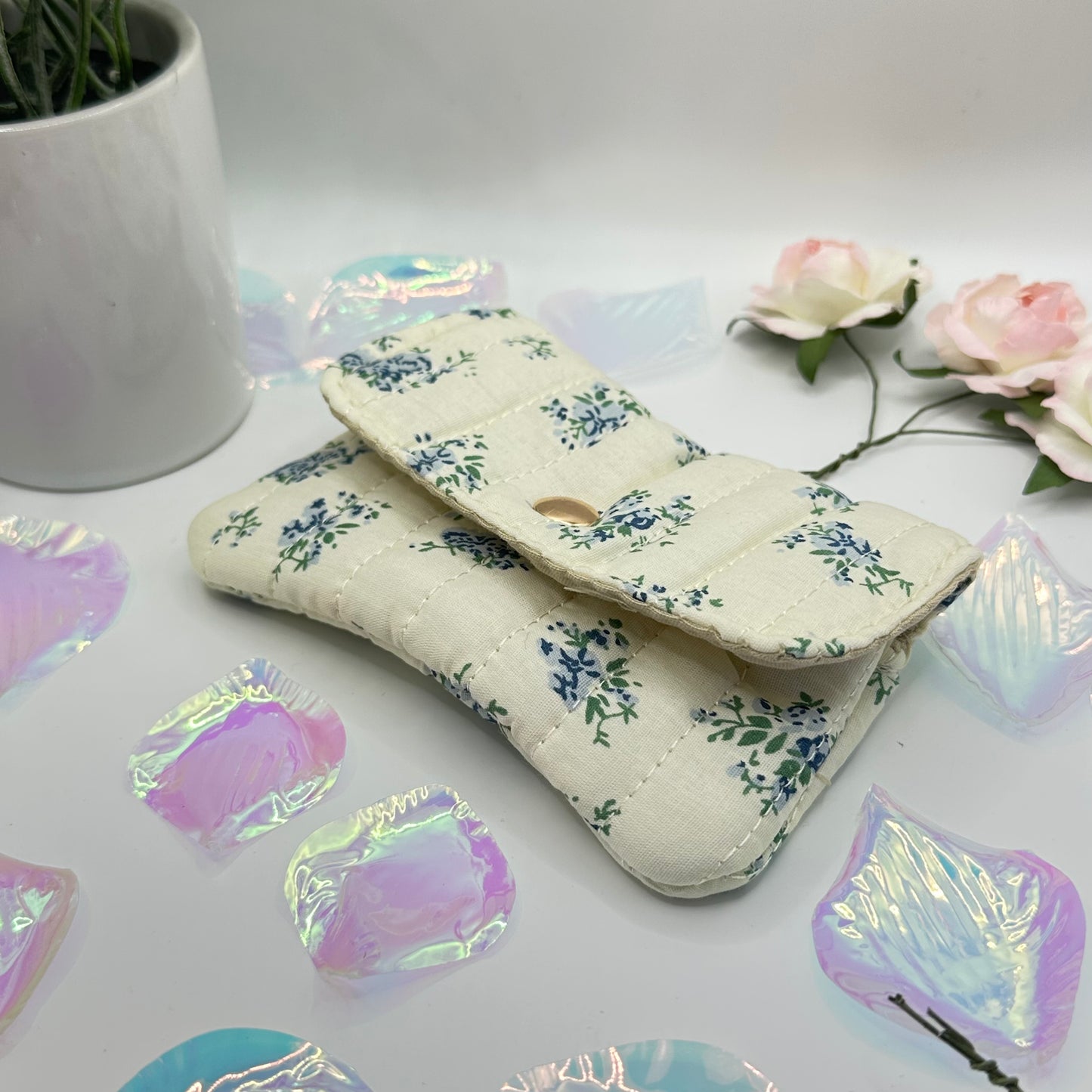 Petit porte-monnaie en tissu