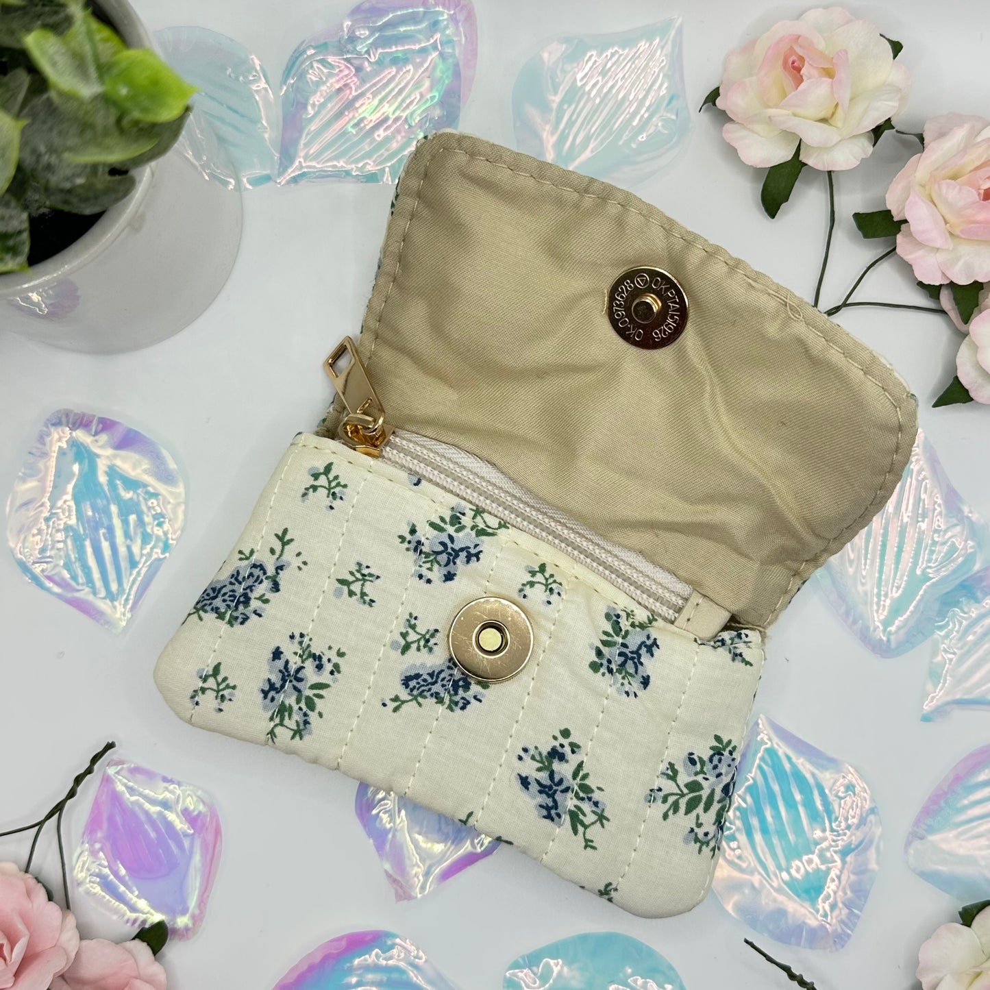 Petit porte-monnaie en tissu
