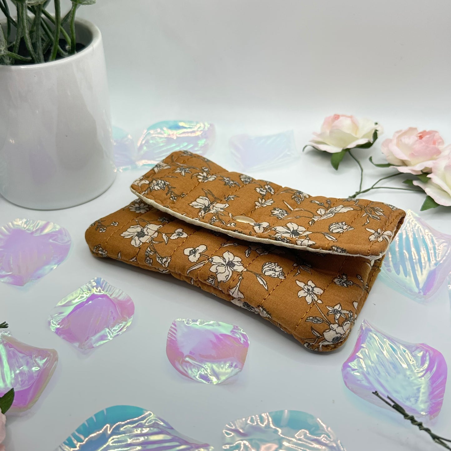 Petit porte-monnaie en tissu