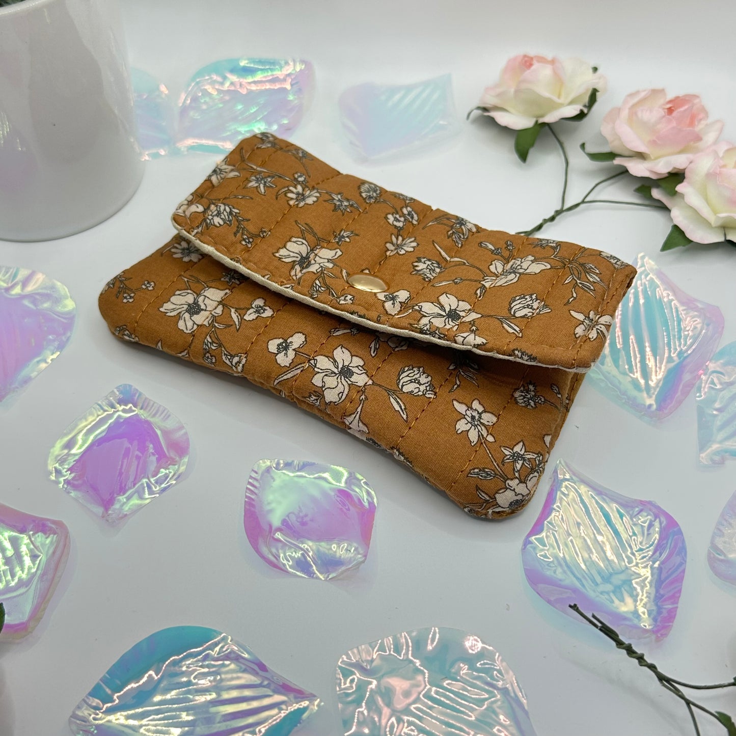 Petit porte-monnaie en tissu