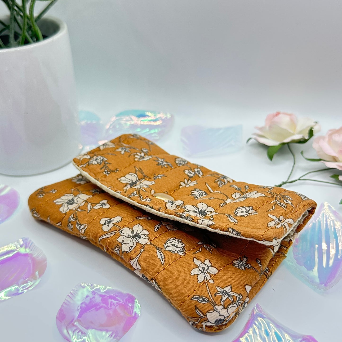 Petit porte-monnaie en tissu