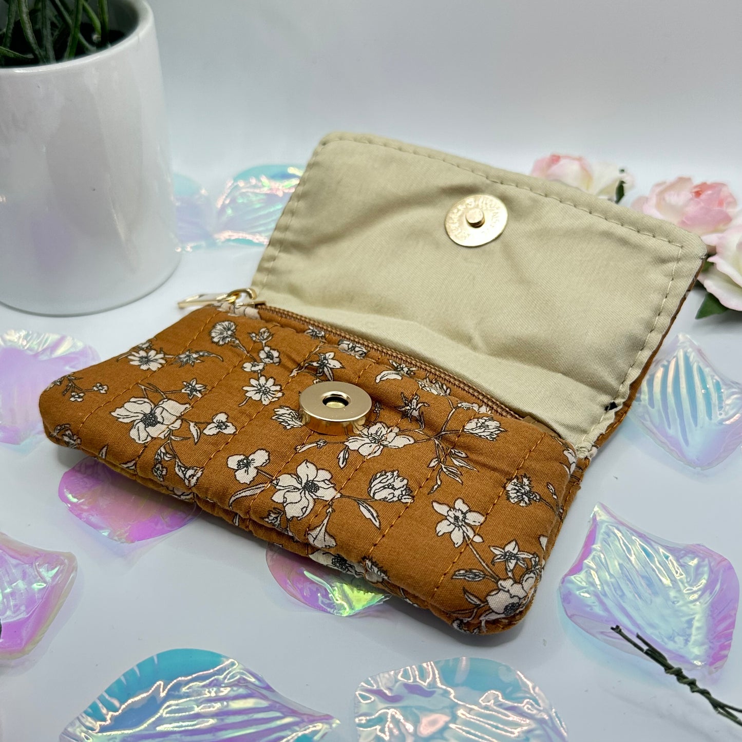 Petit porte-monnaie en tissu