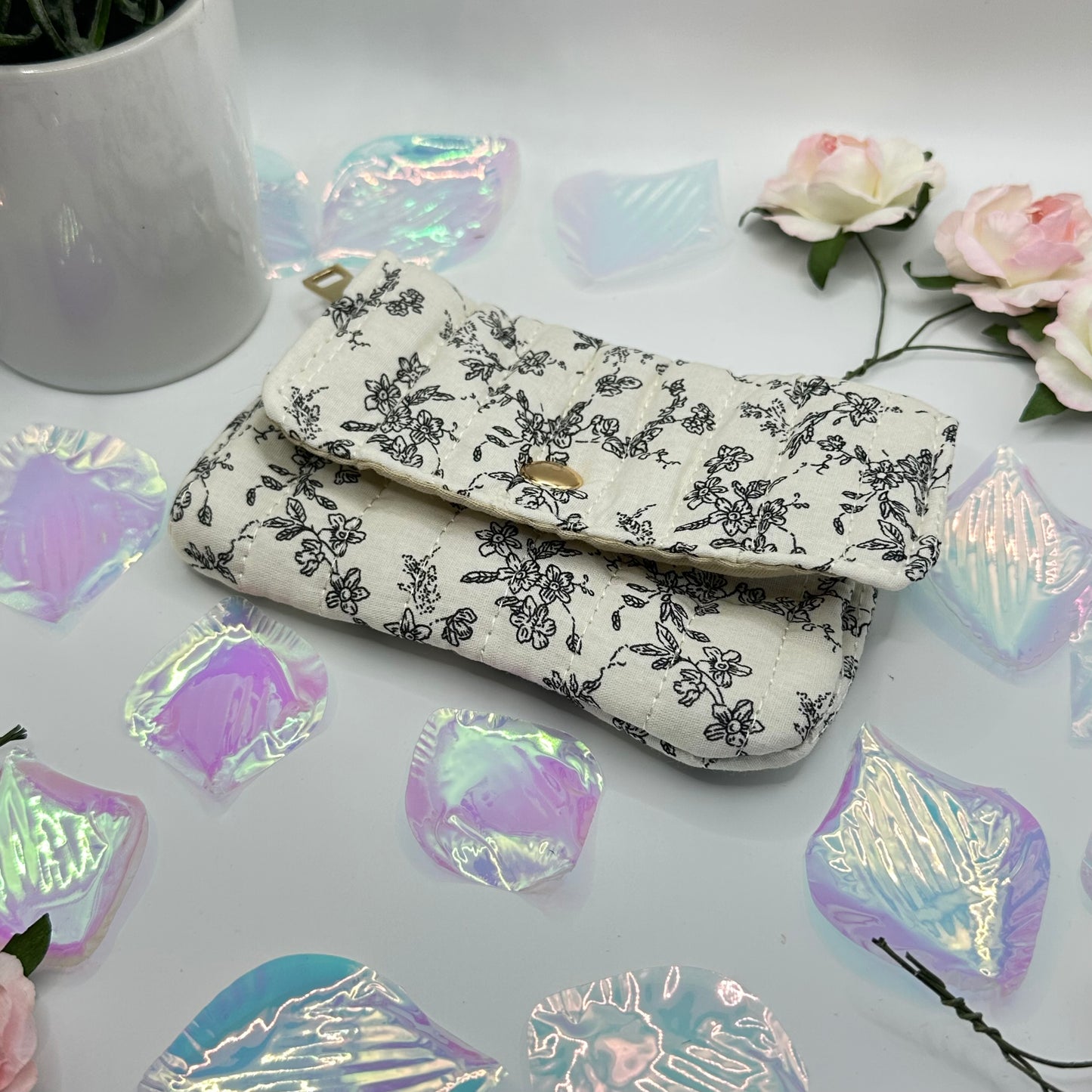 Petit porte-monnaie en tissu