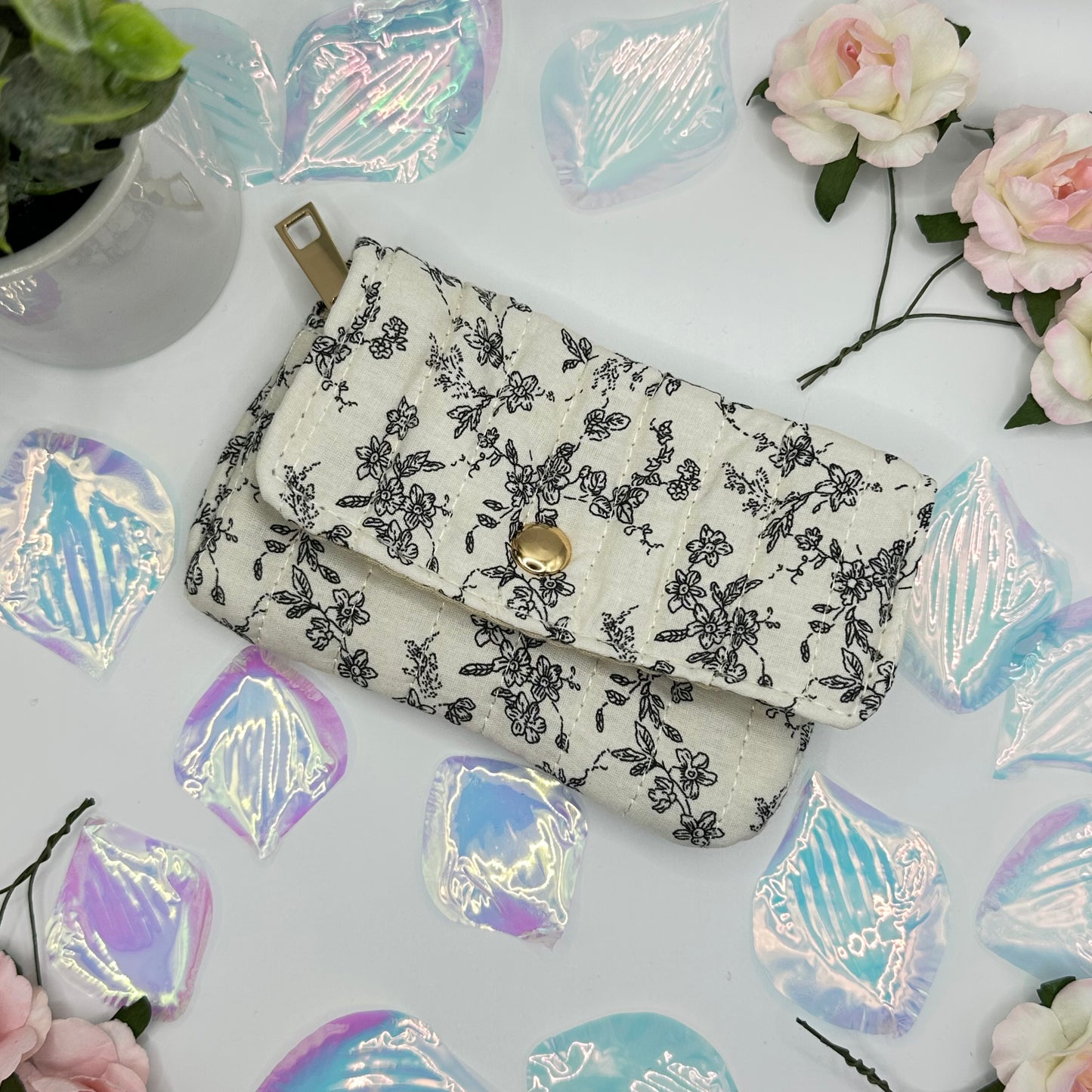 Petit porte-monnaie en tissu