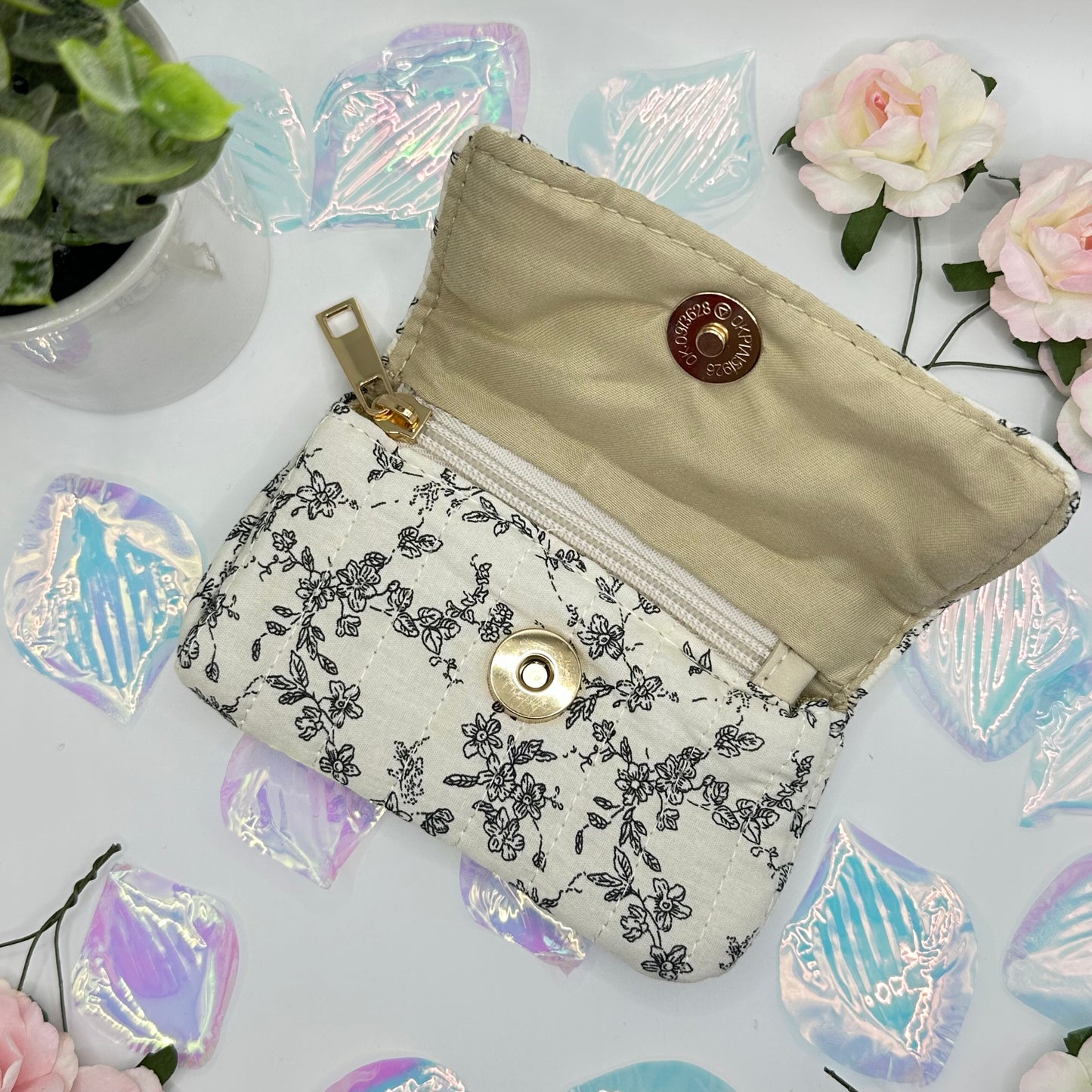 Petit porte-monnaie en tissu