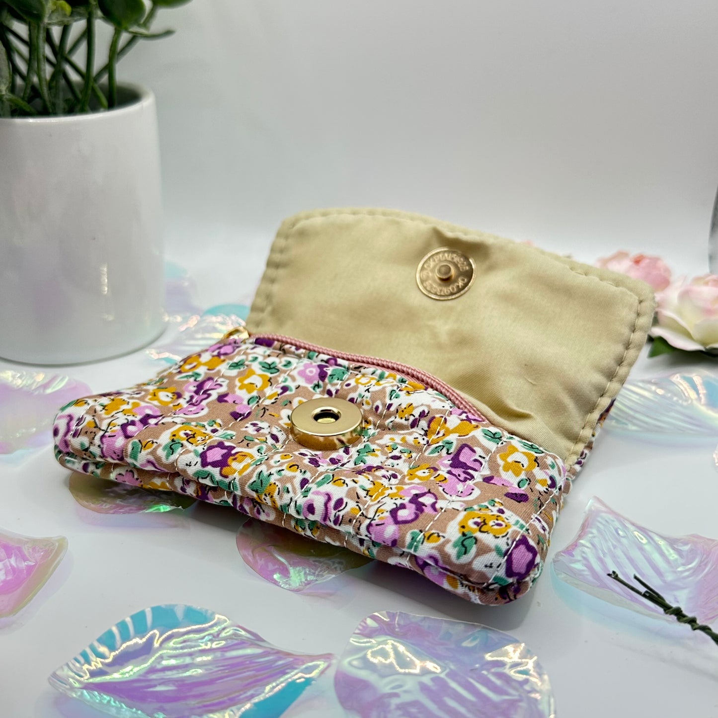 Petit porte-monnaie en tissu