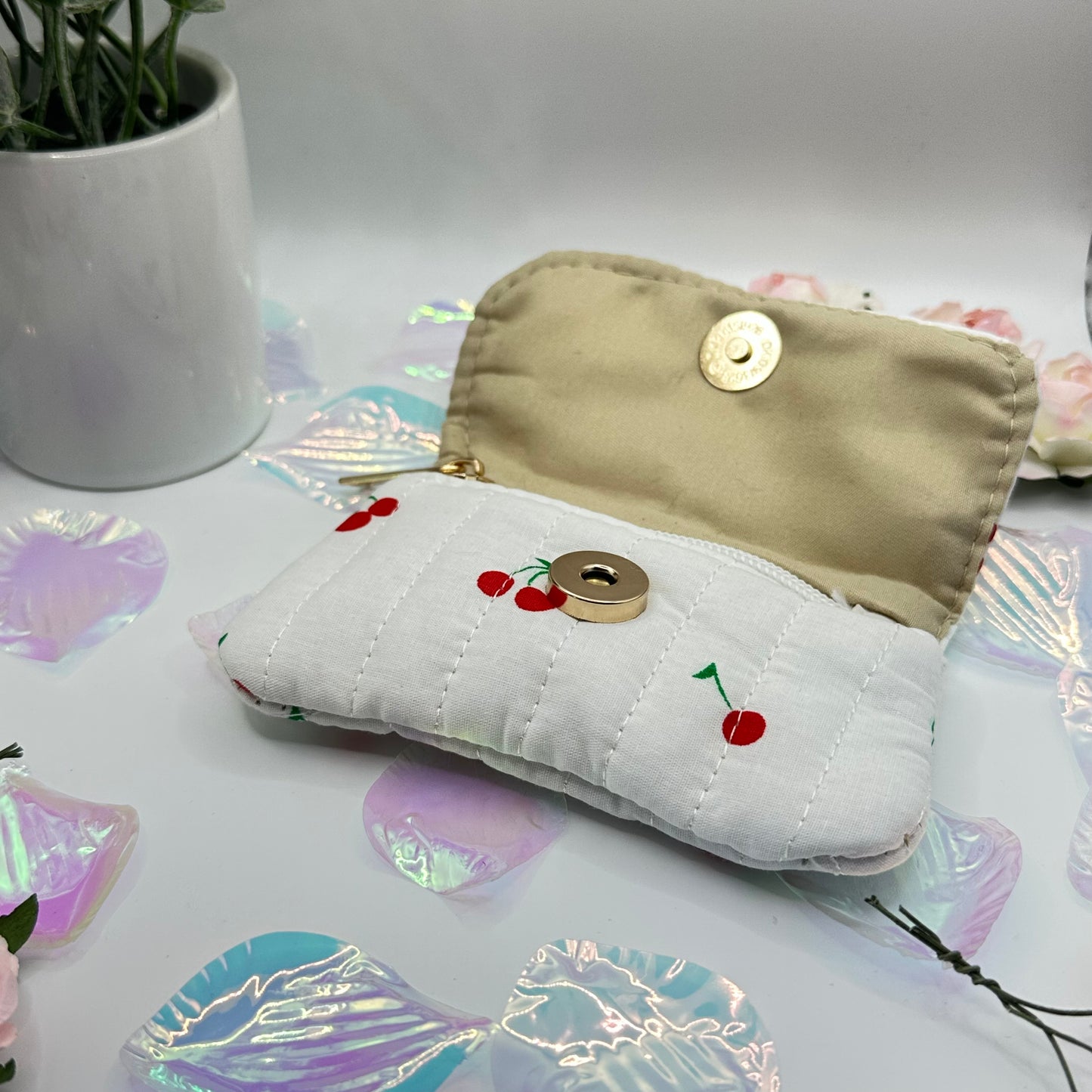 Petit porte-monnaie en tissu
