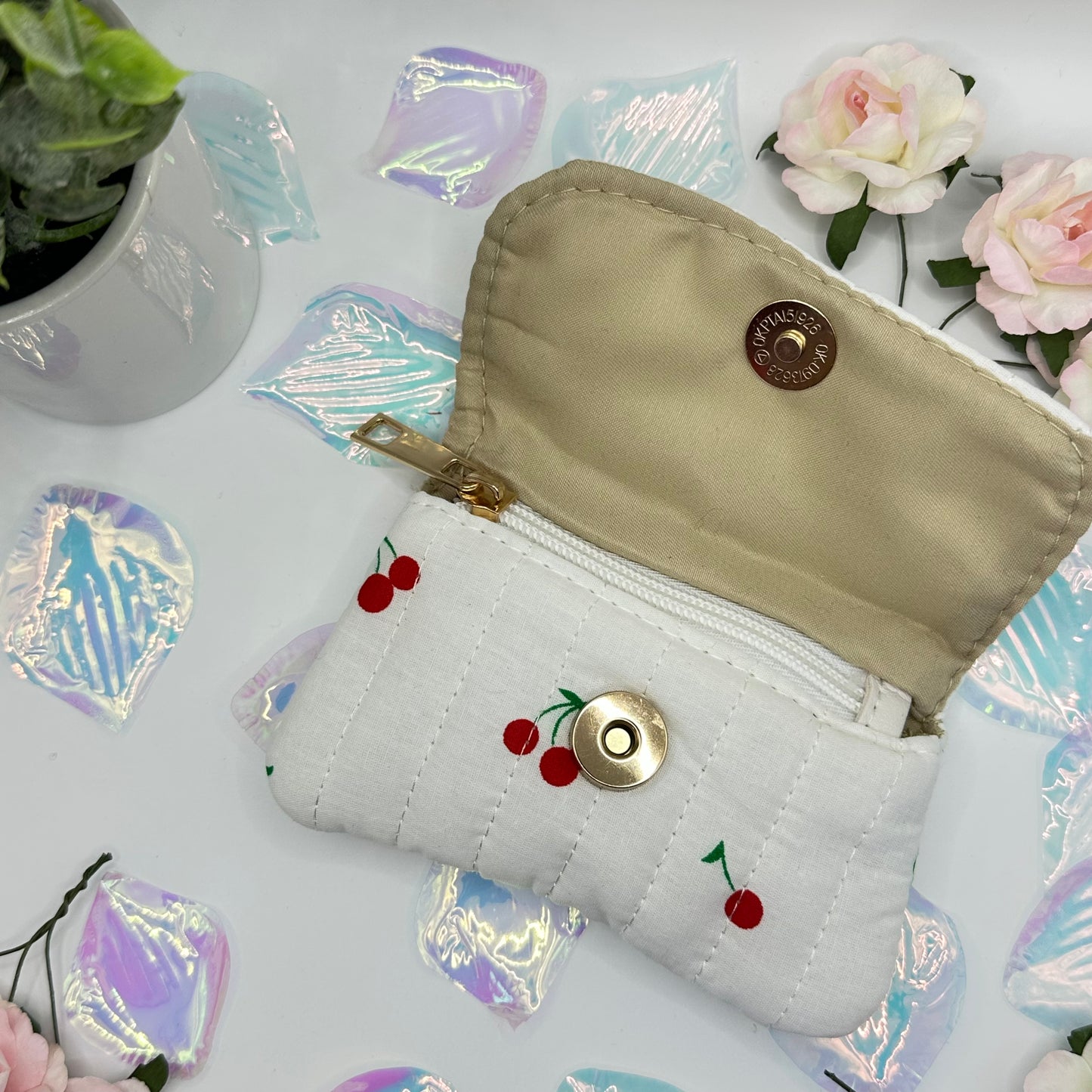 Petit porte-monnaie en tissu