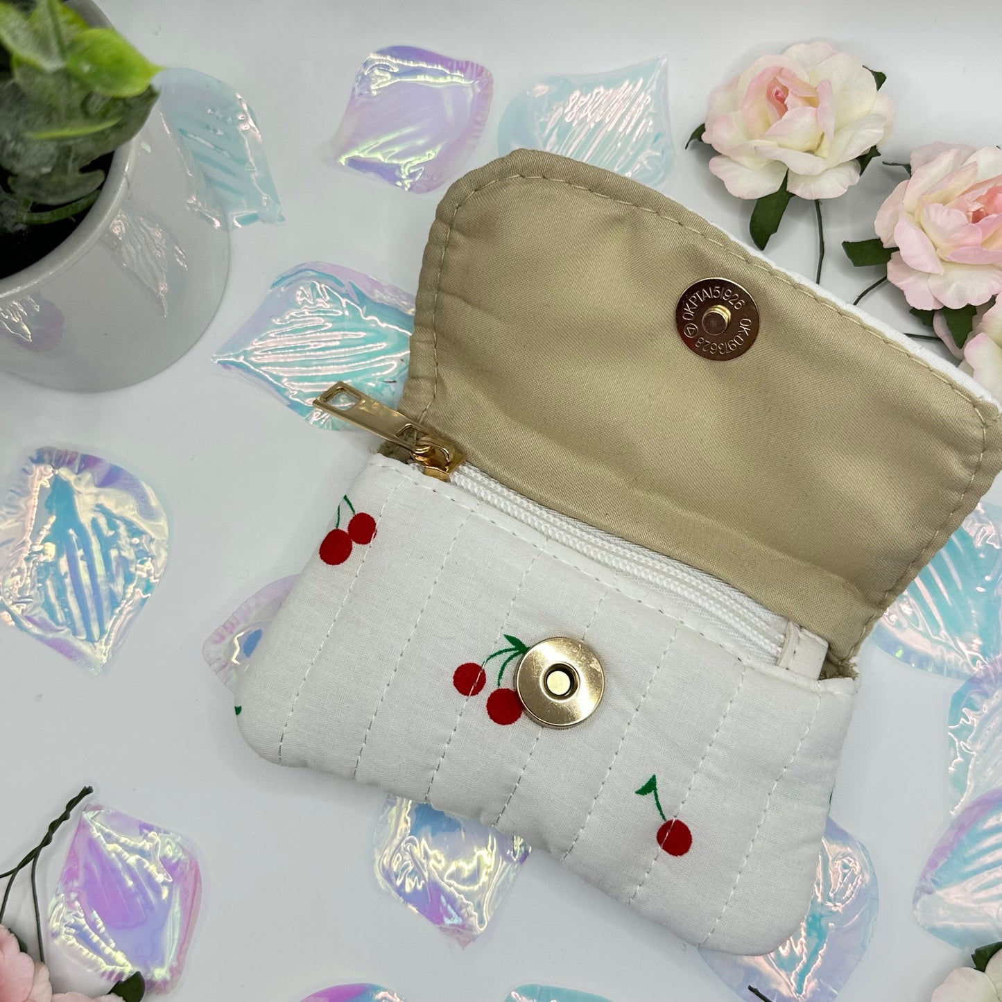 Petit porte-monnaie en tissu