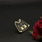 Broche Veste Élégance Perles Noires