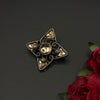 Broche Étoile Baroque Dorée