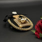 Broche Parfum Couture Strass & Perles