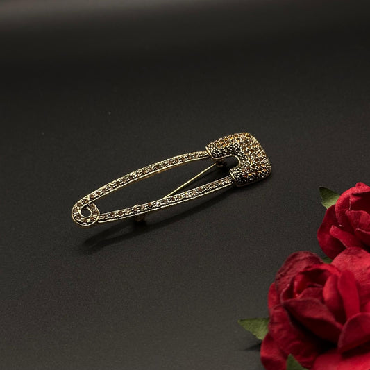 Broche Épingle Haute Couture Cristaux