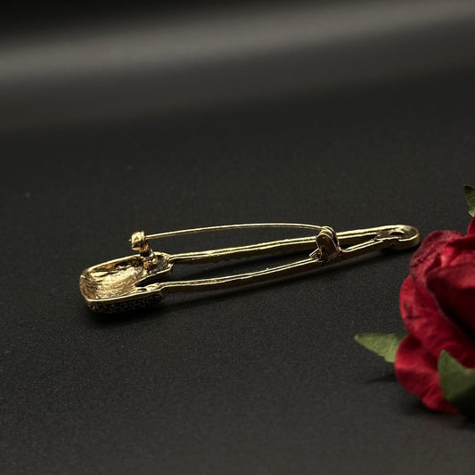 Broche Épingle Haute Couture Cristaux