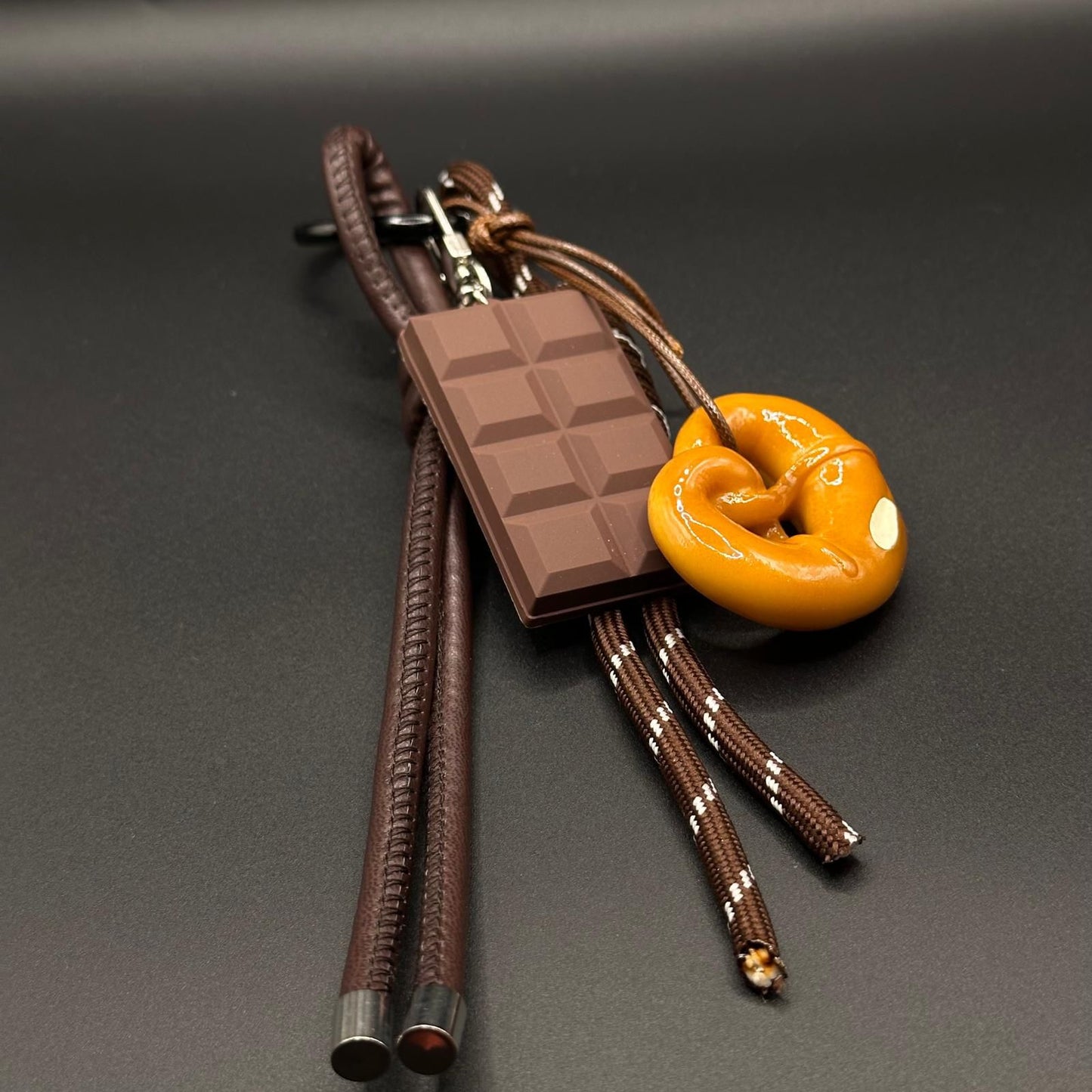 Porte-clés Chocolat & Bretzel Gourmand