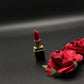 Broche Lèvres Cristal Rouge Passion