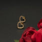 Boucles d’oreilles petit coeur