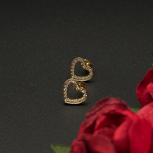 Boucles d’oreilles petit coeur