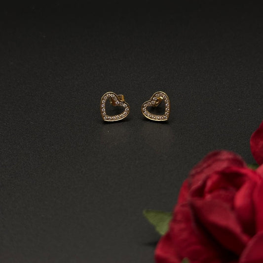 Boucles d’oreilles petit coeur