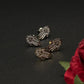 Boucles d’oreilles – khamsa argent,doré