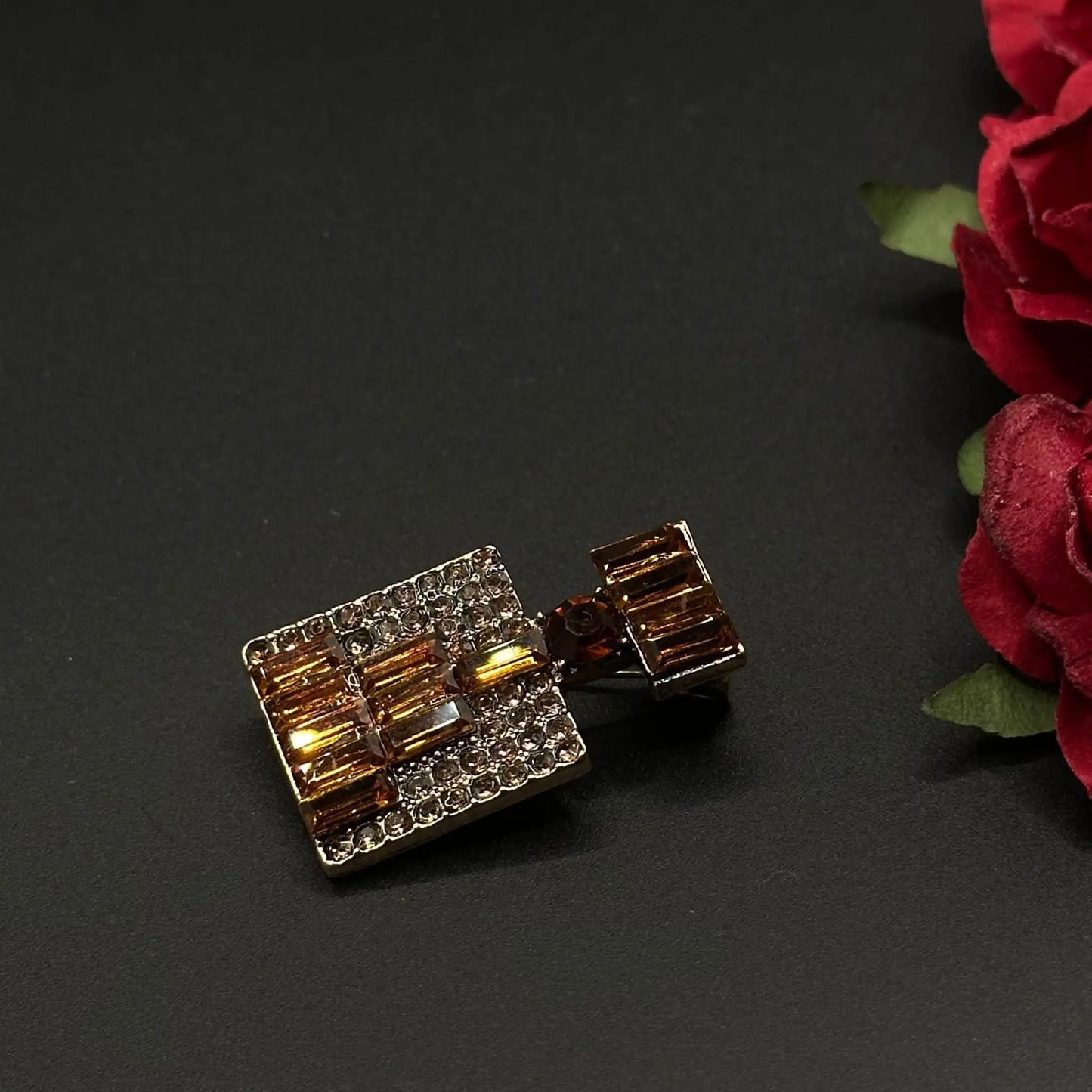 Broche Flacon Ambre - Chimane Accesories