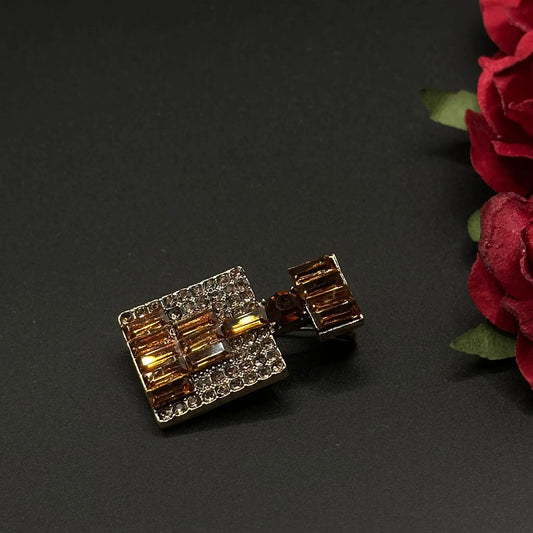 Broche Flacon Ambre - Chimane Accesories