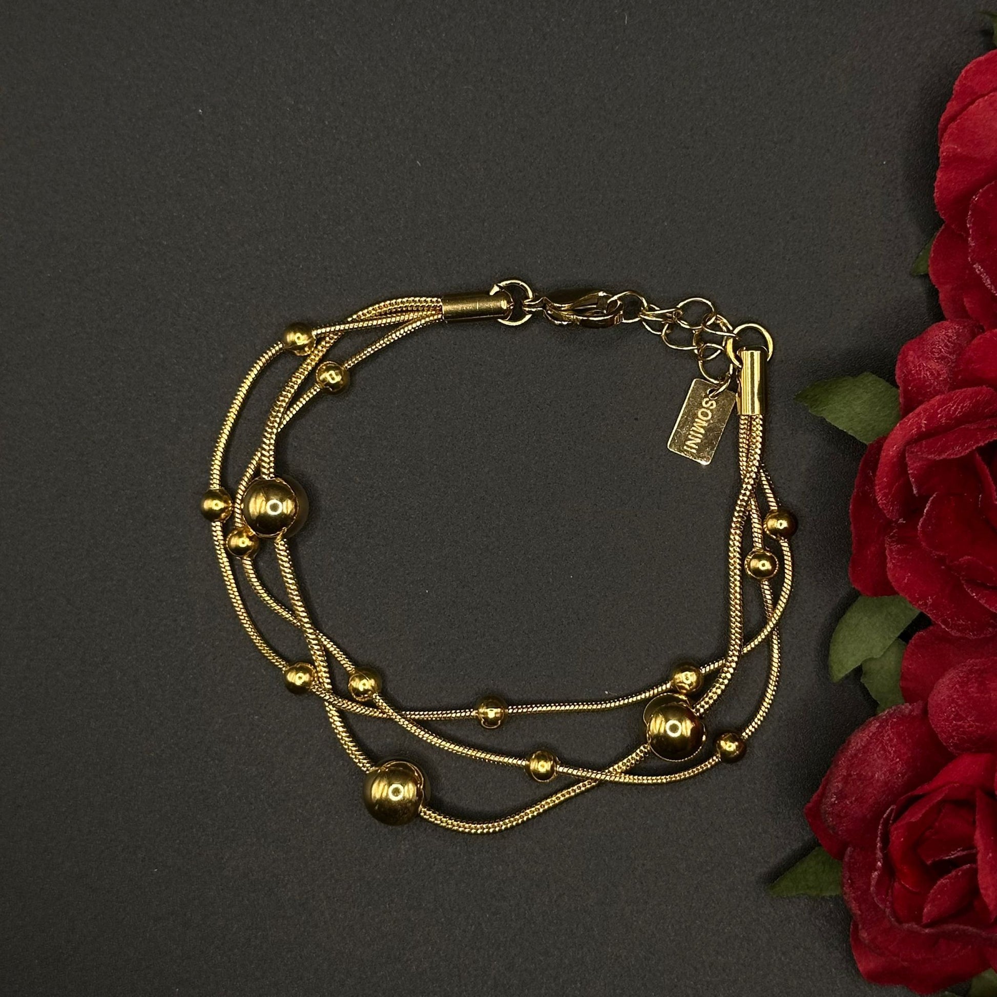 Bracelet boule d’or - Chimane Accesories