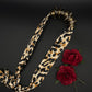 Collier Ruban Léopard