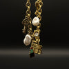 Collier Charms Glamour Doré
