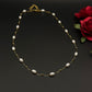 Collier Perles Fines & Doré