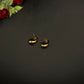 Boucles d’oreilles goutte dorée