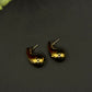 Boucles d’oreilles goutte dorée