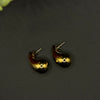 Boucles d’oreilles goutte dorée