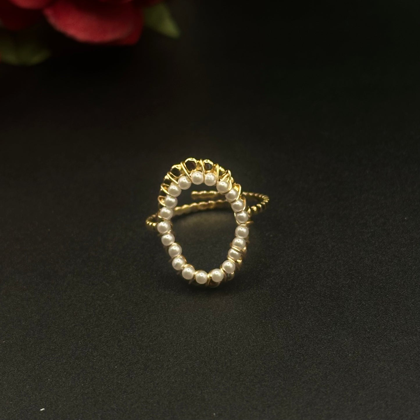 Bague perline