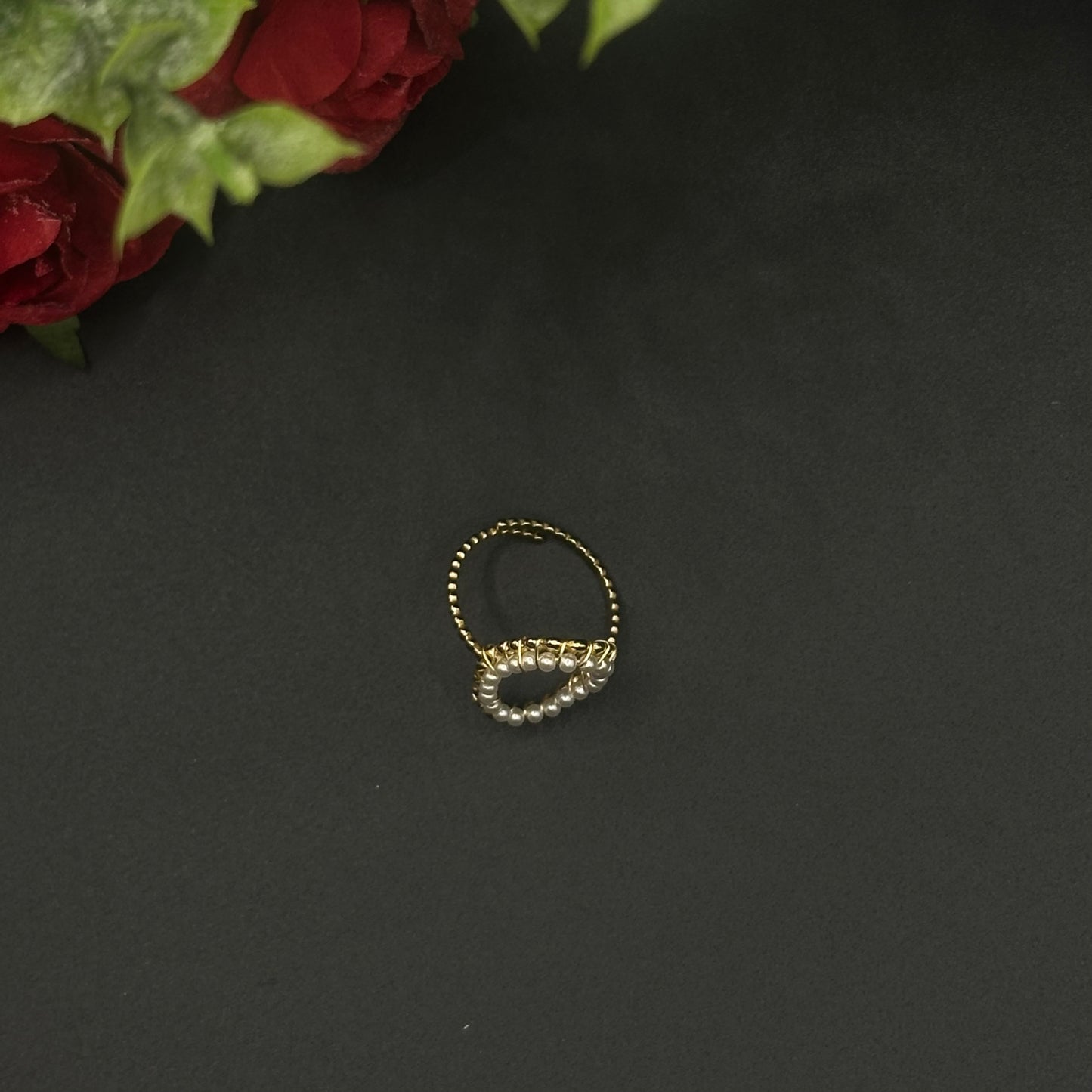 Bague perline