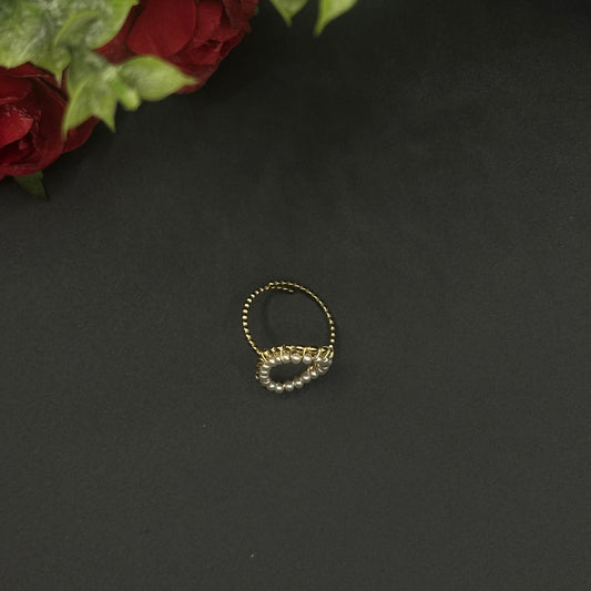 Bague perline